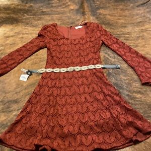 Rust dress size small